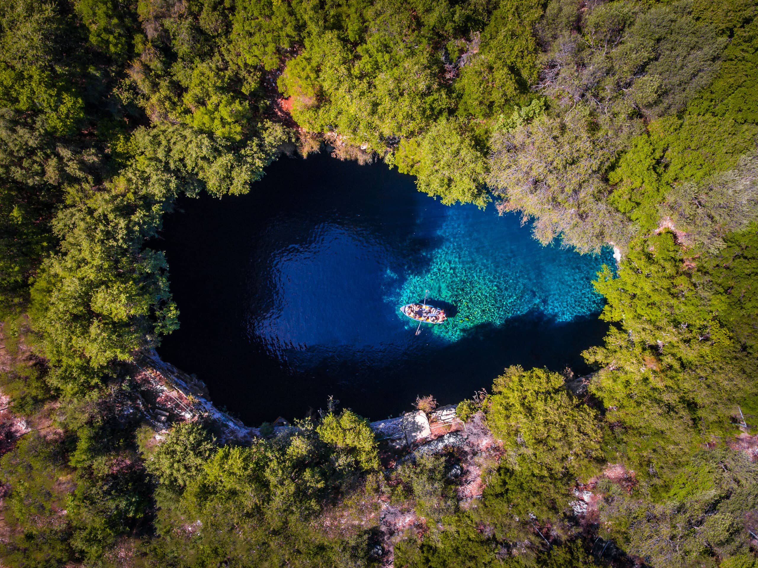 Melissani Lake | The Cave Of The Nymphs